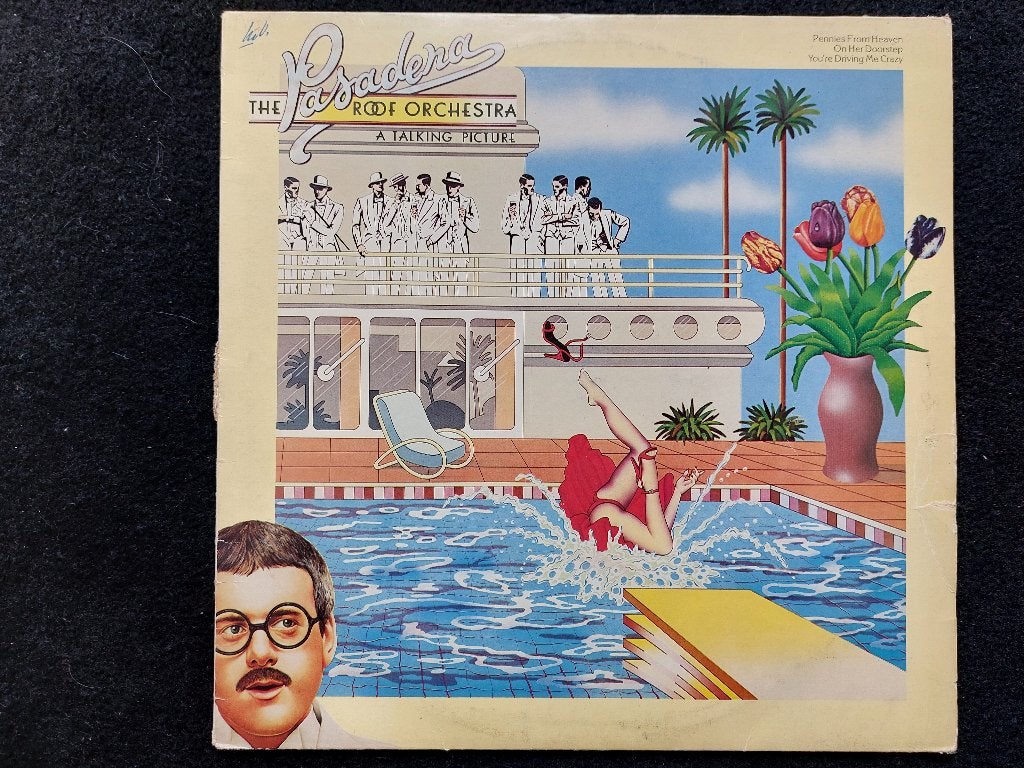 LP:  THE PASADENA ROOF ORCHESTRA  -  A talking picture, LP, Gebruikt, Pop, 12 inch