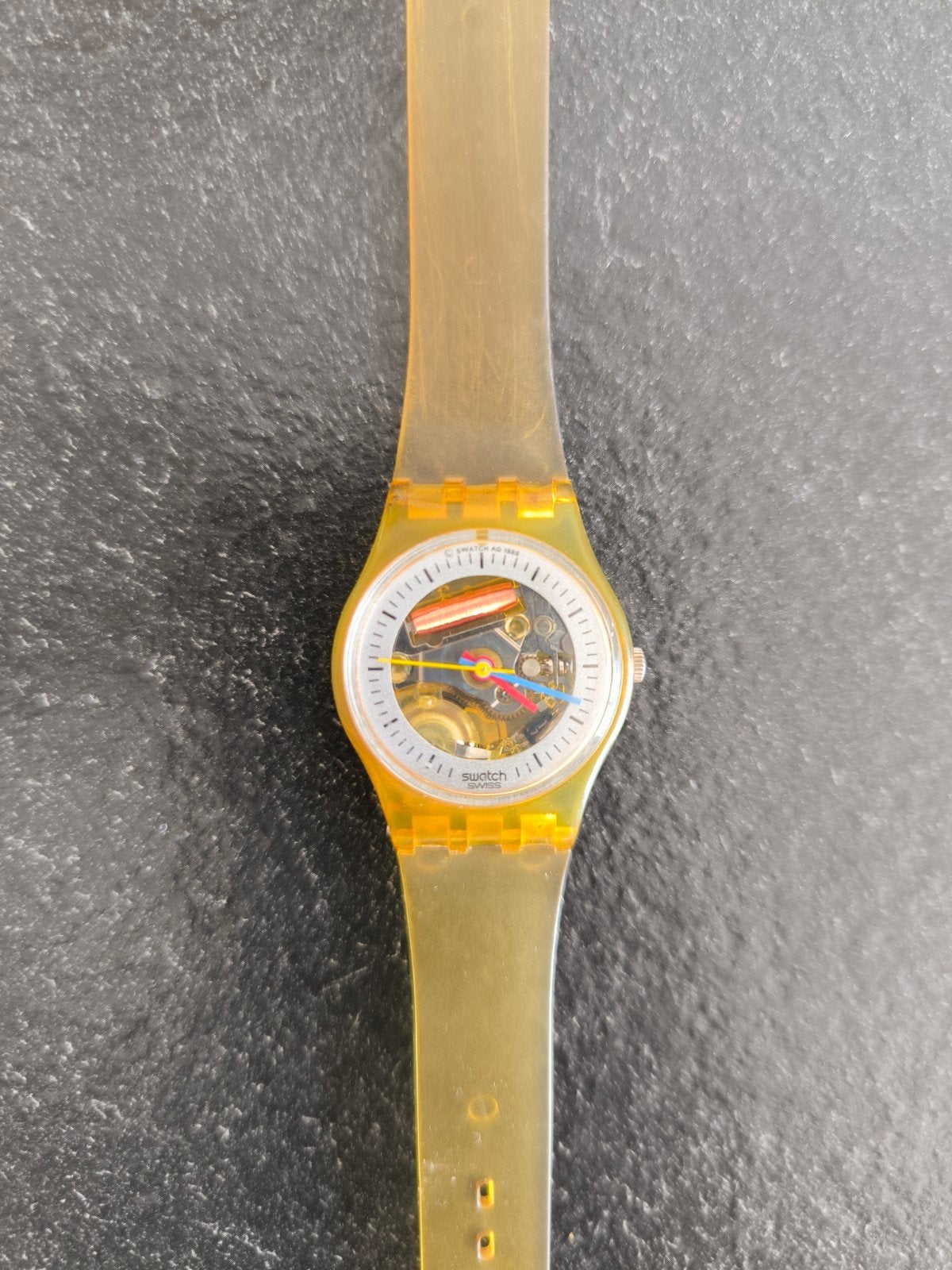 vintage Swatch Lady Little Jelly LK103 (1986), Kunststof, Gebruikt, Polshorloge, Swatch