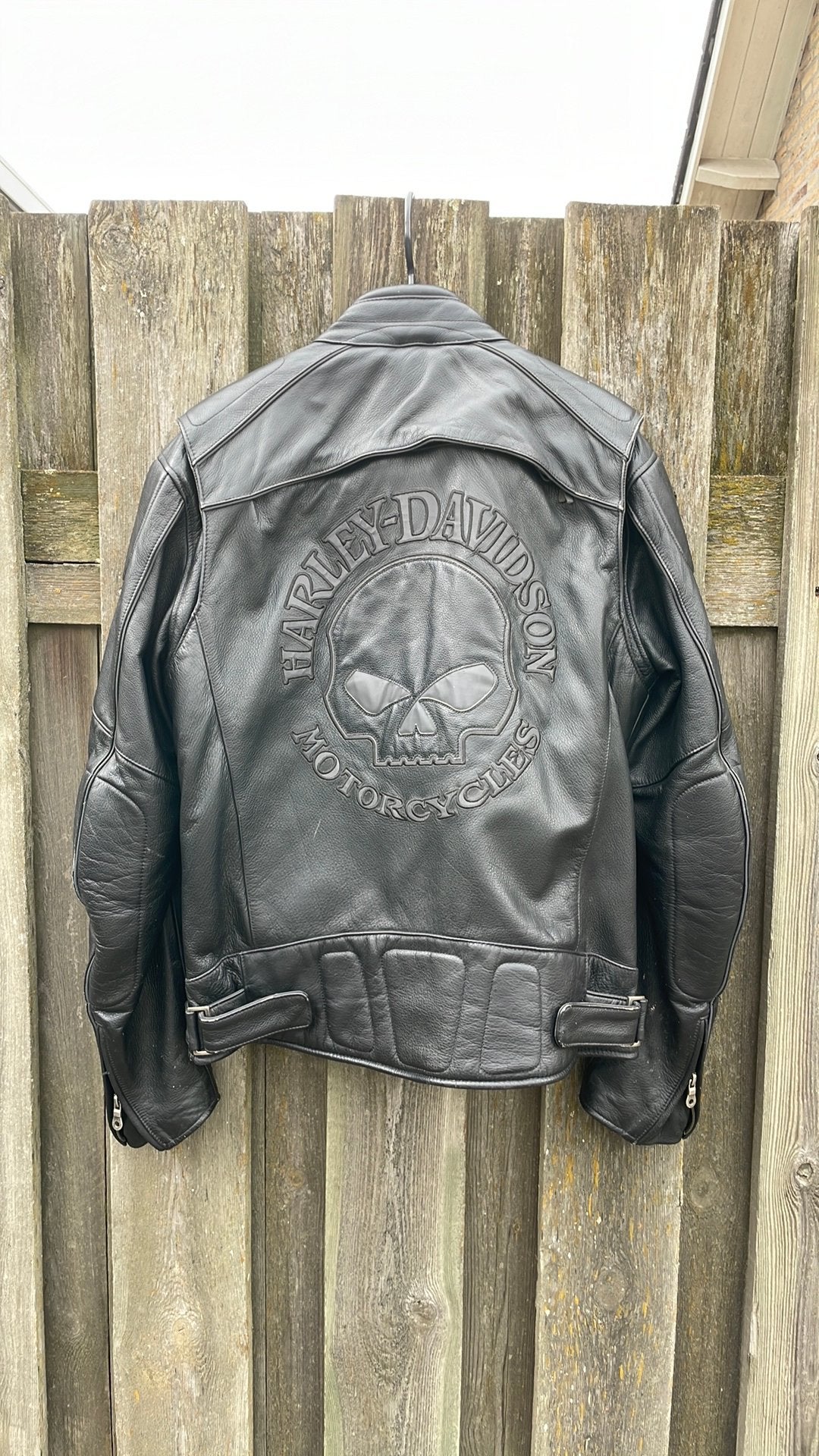 Harley Davidson jas maat M/L, Motoren, Kleding | Motorkleding, Ophalen of Verzenden, Tweedehands, Jas | textiel
