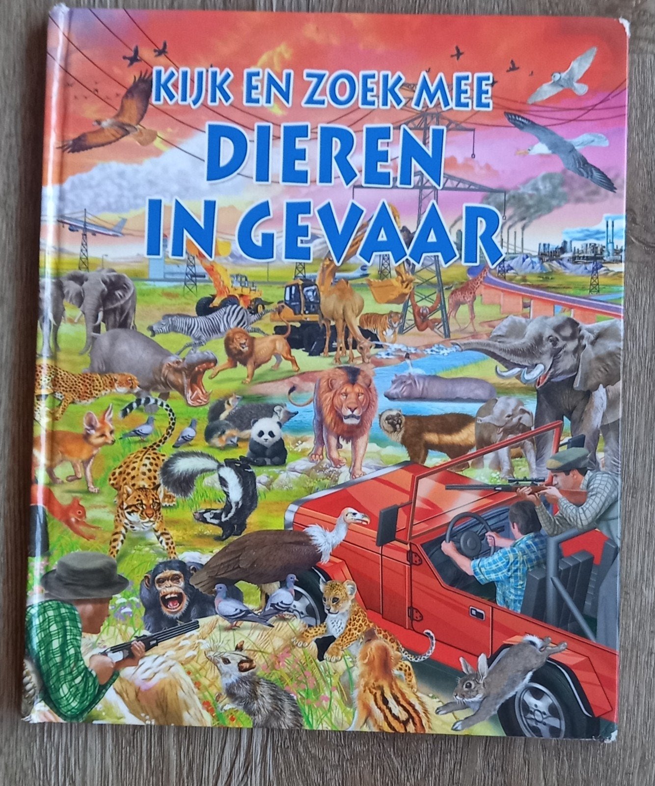 Kijk en Zoek Mee: Dieren in Gevaar - Zoekboek, Ophalen of Verzenden, Zo goed als nieuw, Onbekend