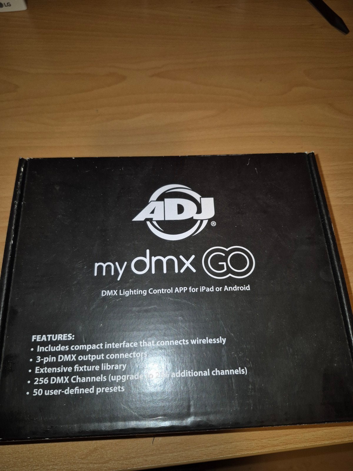 ADJ myDMX GO, Ophalen, Zo goed als nieuw, Licht, Geluidgestuurd