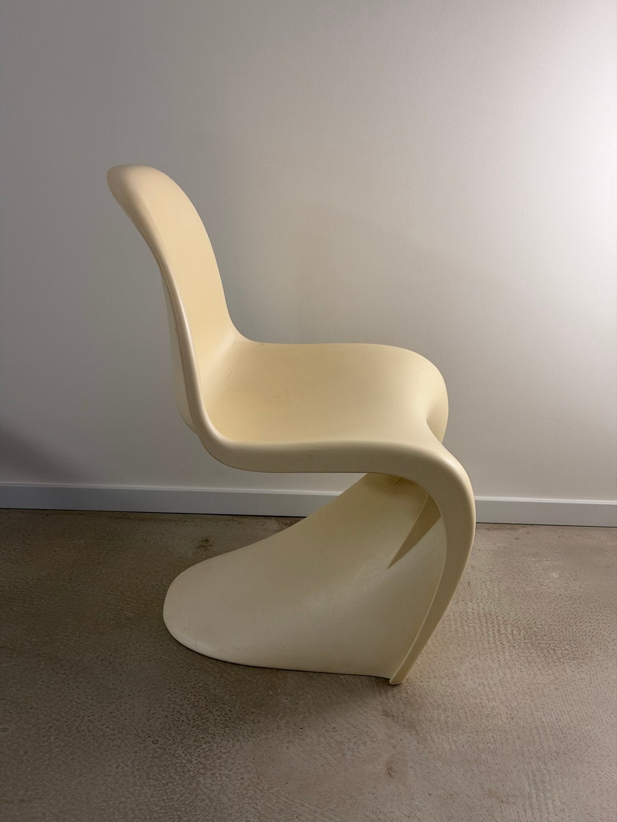 Set van 3/4 stoelen - Crème, Ophalen, Kunststof, Gebruikt, Overige kleuren