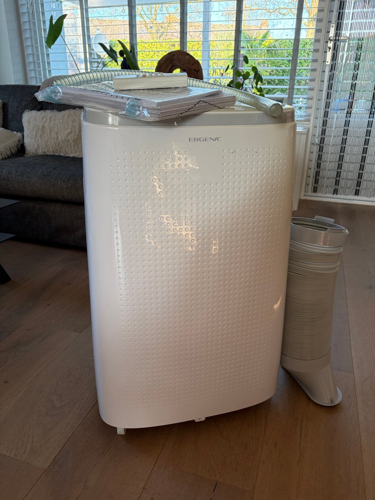 Ergenic Mobiele Airco,, Witgoed en Apparatuur, Airco's, Gebruikt, 3 snelheden of meer, Ophalen of Verzenden, Koelen en Ontvochtigen