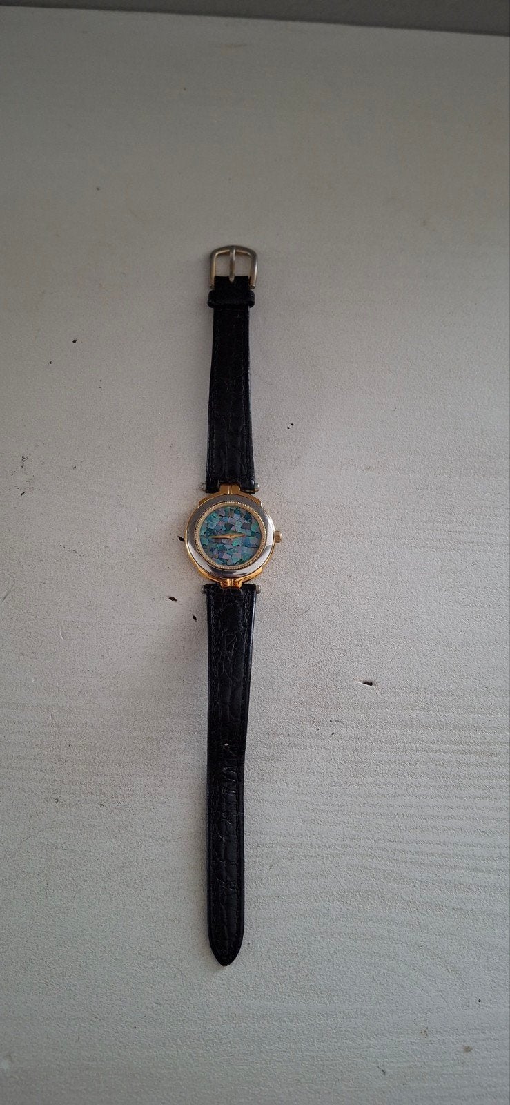 Vintage Prisma Quartz Dames Horloge., Overige merken, Polshorloge, Ophalen of Verzenden, Leer