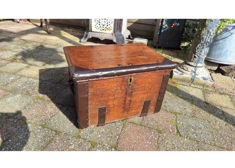 18e eeuwse documentenkist, ca. 1780, Antiek en Kunst, Ophalen
