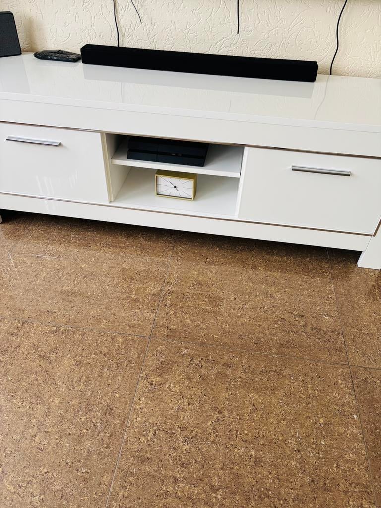 Prachtige tv kast hooglans, Ophalen, Zo goed als nieuw, 25 tot 50 cm, Minder dan 100 cm