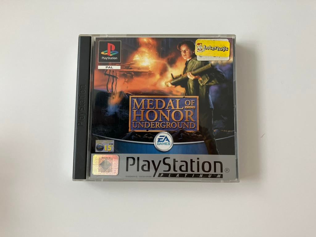 Medal of Honor Platinum (PS1), Gebruikt, Shooter, 1 speler, Ophalen of Verzenden