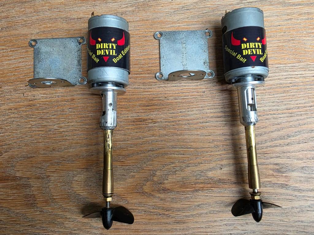 Rc Boot borstelmotoren set, Ophalen of Verzenden