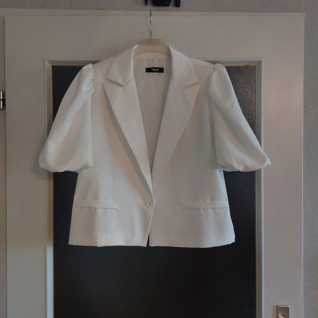 Most Wanted blazer Lizzy met pofmouwen (G3822) - Maat M, Ophalen of Verzenden, Zo goed als nieuw, Maat 38/40 (M)