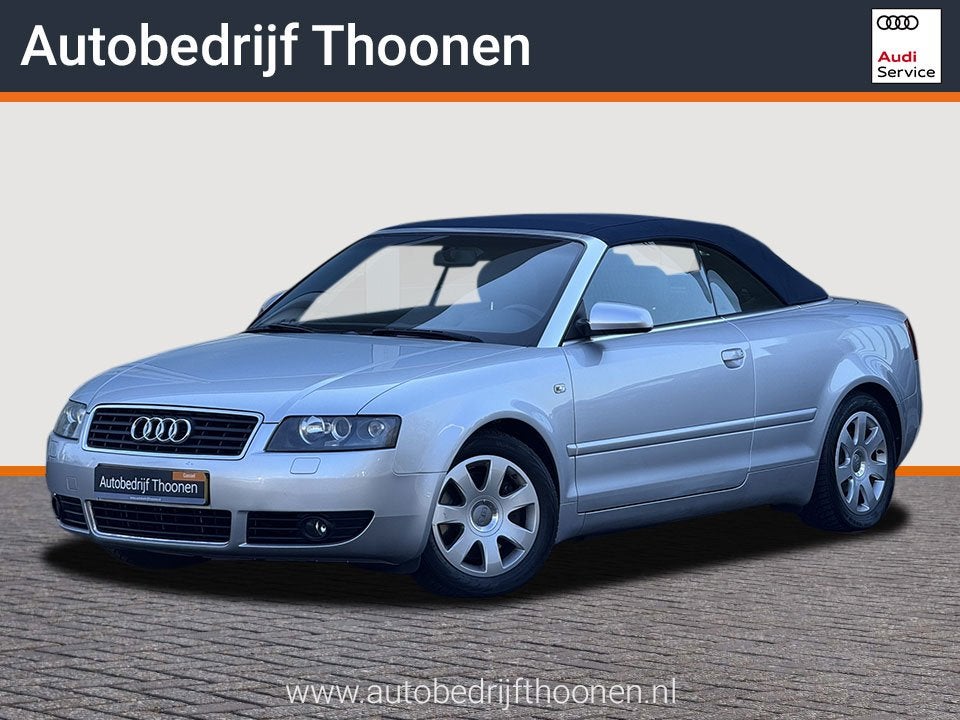 Audi A4 Cabriolet 3.0 V6 | BTW auto | Youngtimer | Bose | Le, Gebruikt, 1595 kg, Cabriolet, 4 stoelen