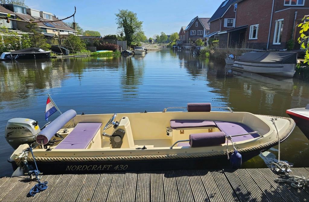Nordcraft 430 sloep met extra's, Ophalen, Gebruikt, 4 m, Afdekzeil