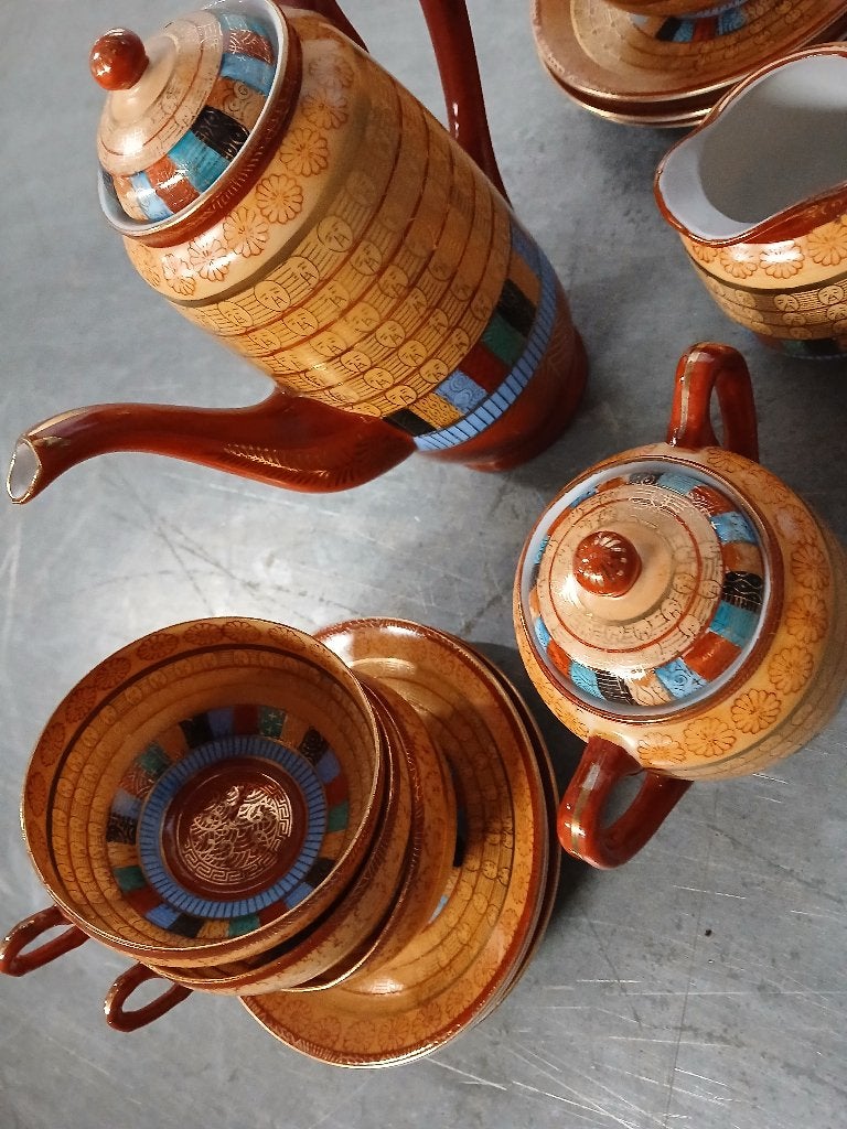 Compleet Chinees theeservies, Antiek en Kunst, Ophalen of Verzenden