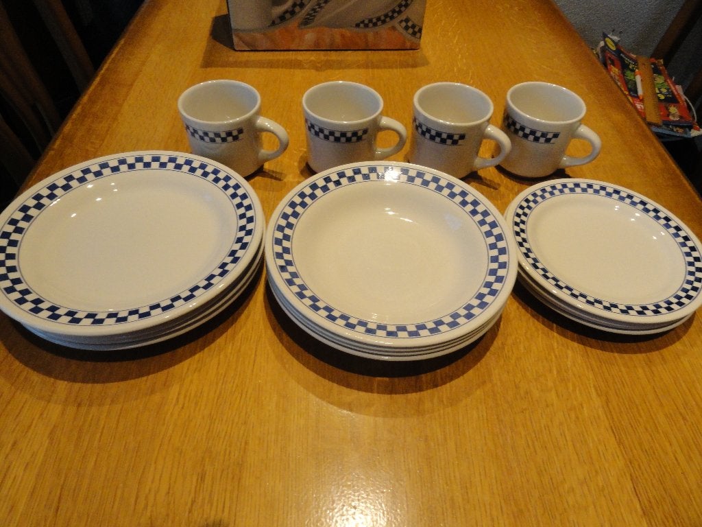 16 - delig servies Ironstone Dinnerware  -  nieuw, Ophalen, Nieuw, Overige stijlen, Porselein