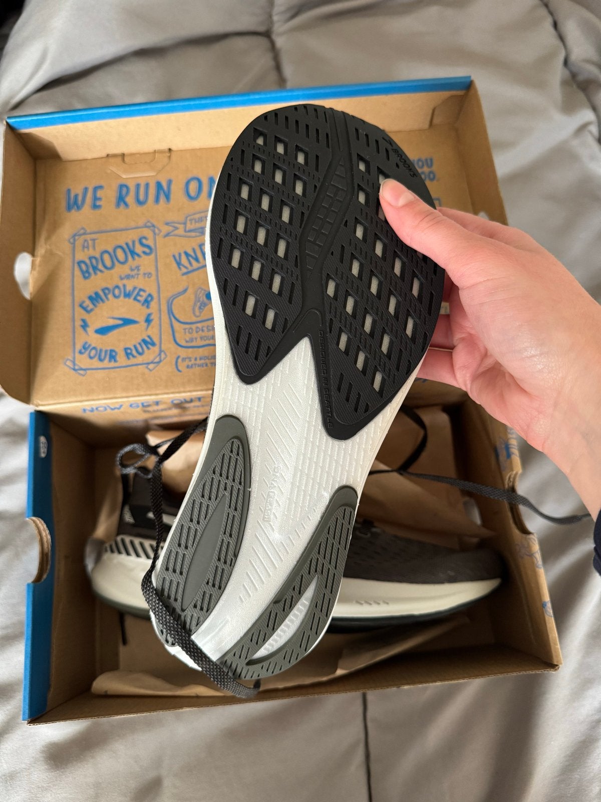Brooks hardloopschoenen - Maat 40, Ophalen, Sportschoenen, Nieuw, Grijs