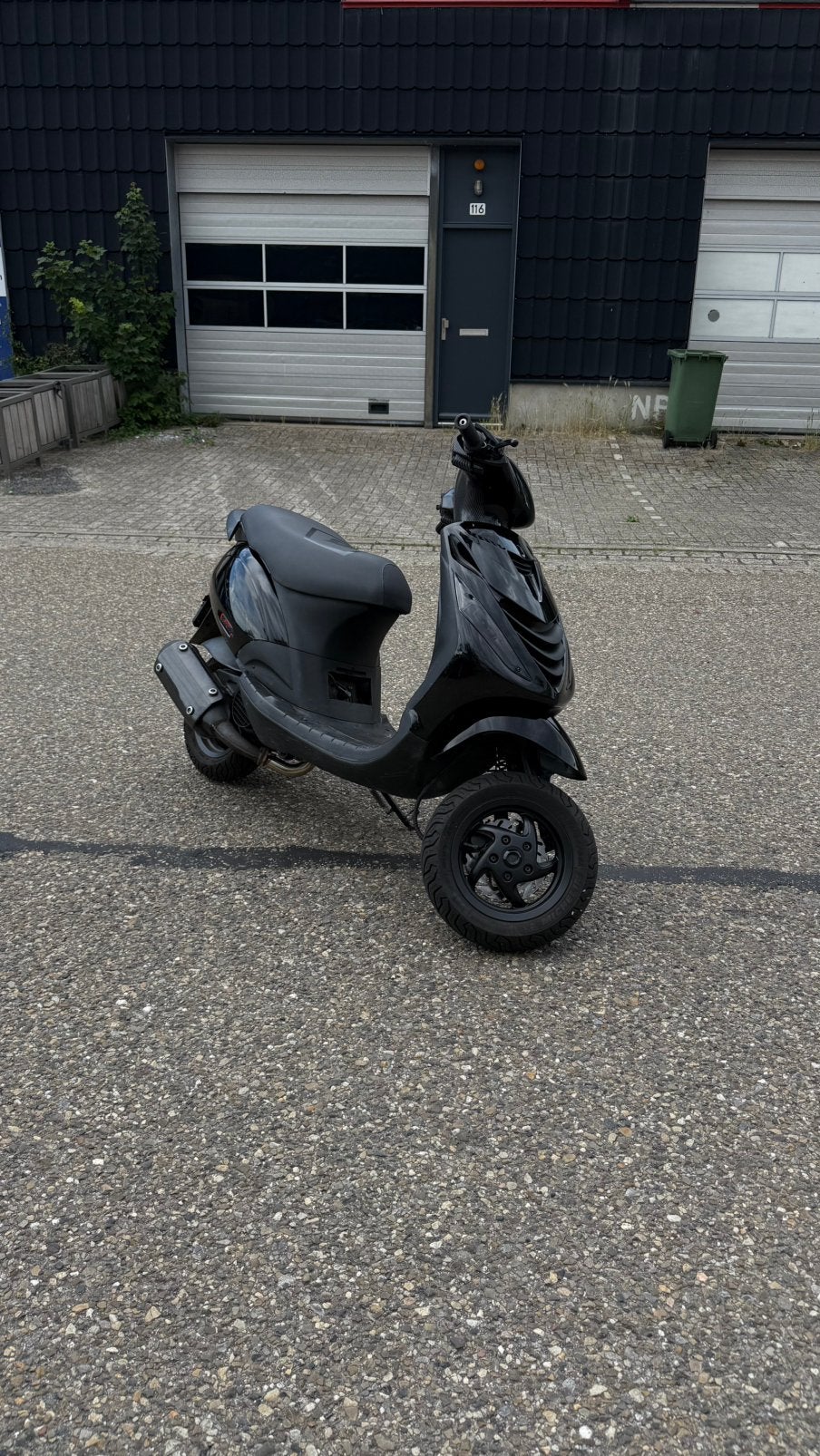 Zip 172cc brom, Fietsen en Brommers, Scooters | Piaggio, Ophalen of Verzenden, Zo goed als nieuw, Tweetakt, Zip