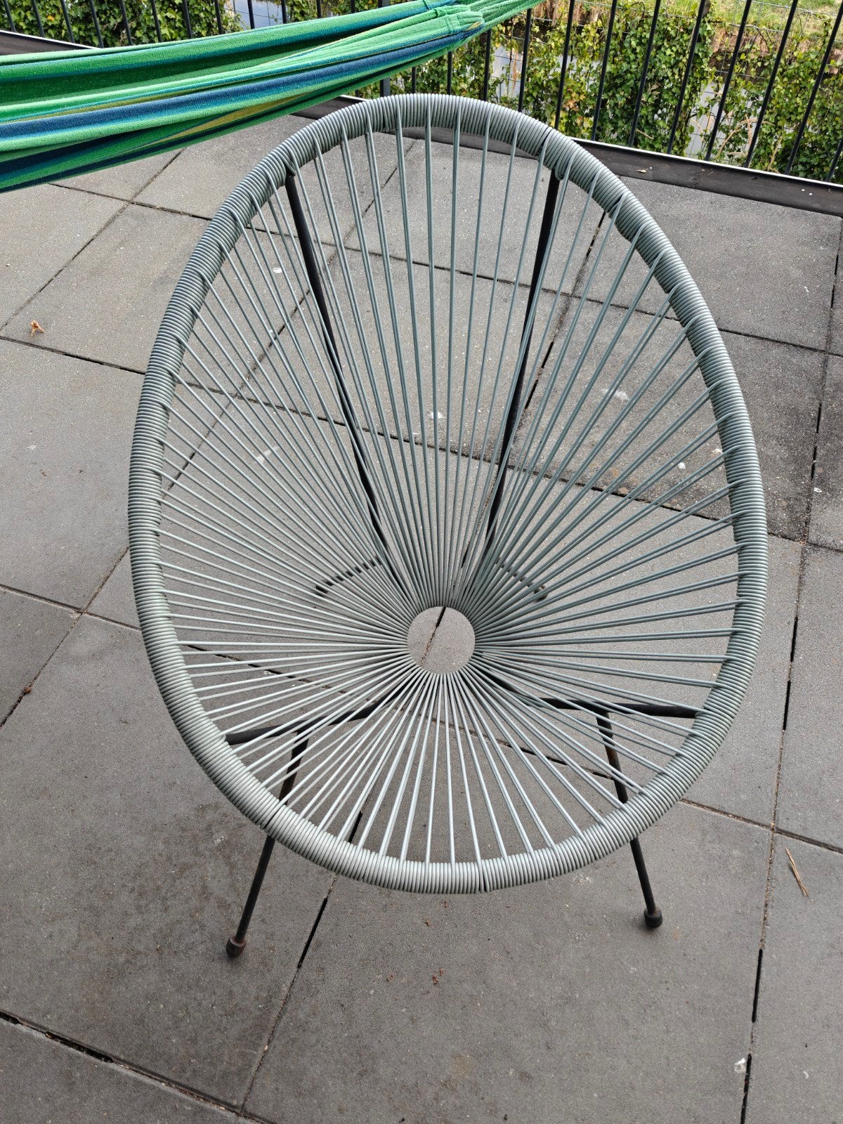 Comfortabele Acapulco stoel voor buiten, Tuin en Terras, Ophalen, Gebruikt, Kunststof