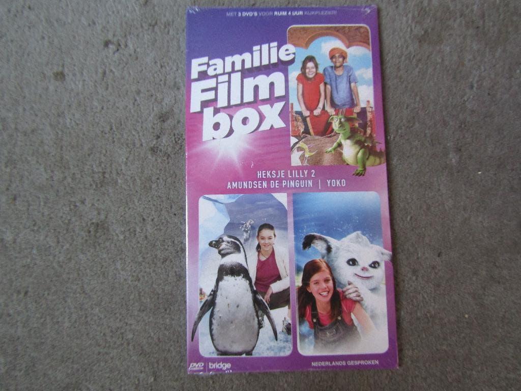 DVD: Familie filmbox , 3 jeugdfilms NIEUW en GESEALD, Cd's en Dvd's, Dvd's | Kinderen en Jeugd, Alle leeftijden, Ophalen of Verzenden