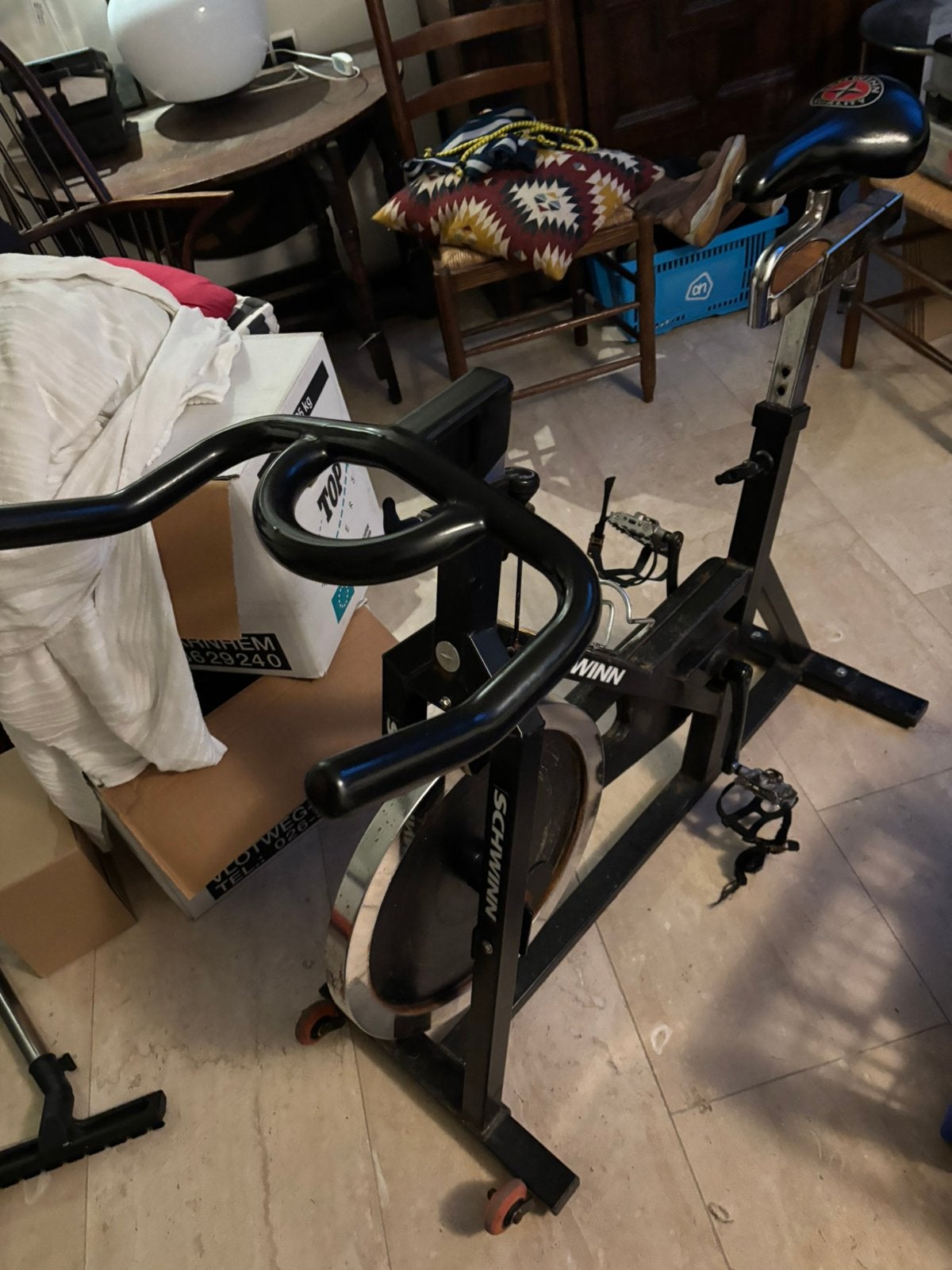 Spinning fiets / fiets / spinfiets, Sport en Fitness, Benen, Spinningfiets, Ophalen of Verzenden, Zo goed als nieuw