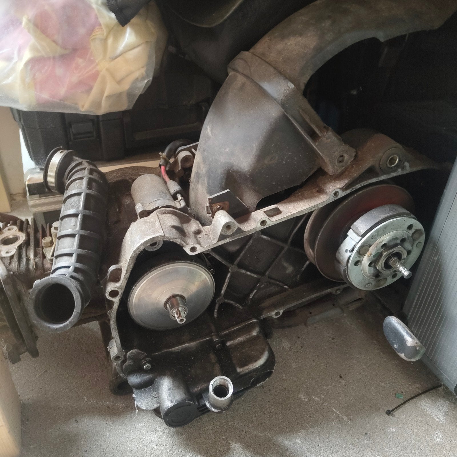 Piaggio Zip 50cc blok en diverse onderdelen, Ophalen of Verzenden, Gebruikt, Blok, Piaggio