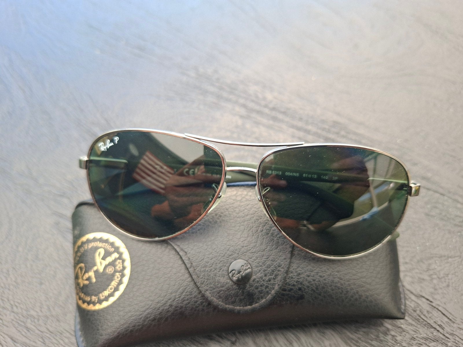Ray-Ban RB8313 Carbon Fiber Zonnebril, Sieraden, Tassen en Uiterlijk, Zonnebrillen en Brillen | Heren, Zonnebril, Ophalen of Verzenden