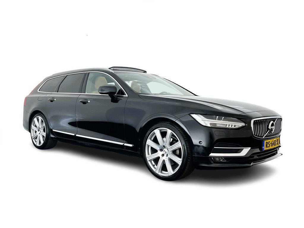 Volvo V90 2.0 D5 AWD Inscription Aut. *PANO | LEATHER | FULL, Auto's, Volvo, Automaat, Euro 6, 1969 cc, Zwart