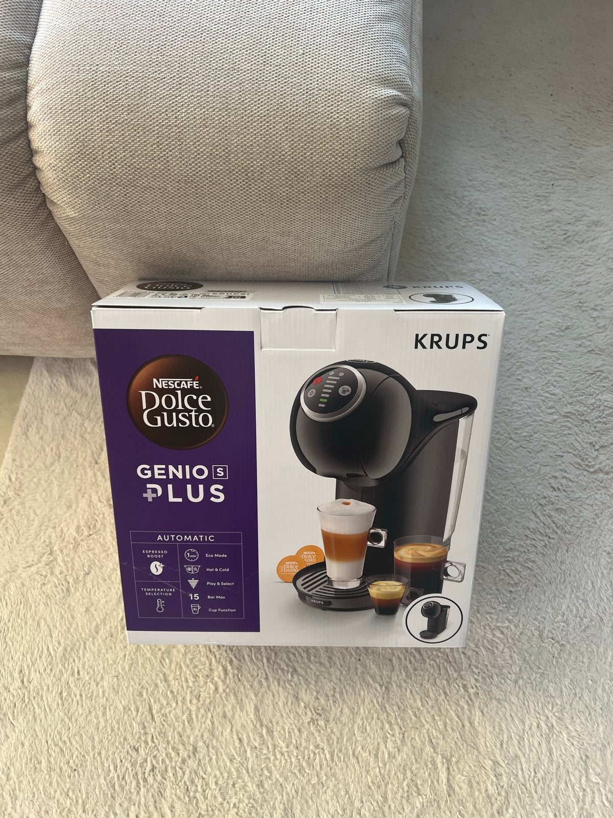 Nescafé Dolce Gusto Genio S Plus Krups Koffiezetapparaat, Witgoed en Apparatuur, Koffiezetapparaten, Ophalen of Verzenden, 1 kopje