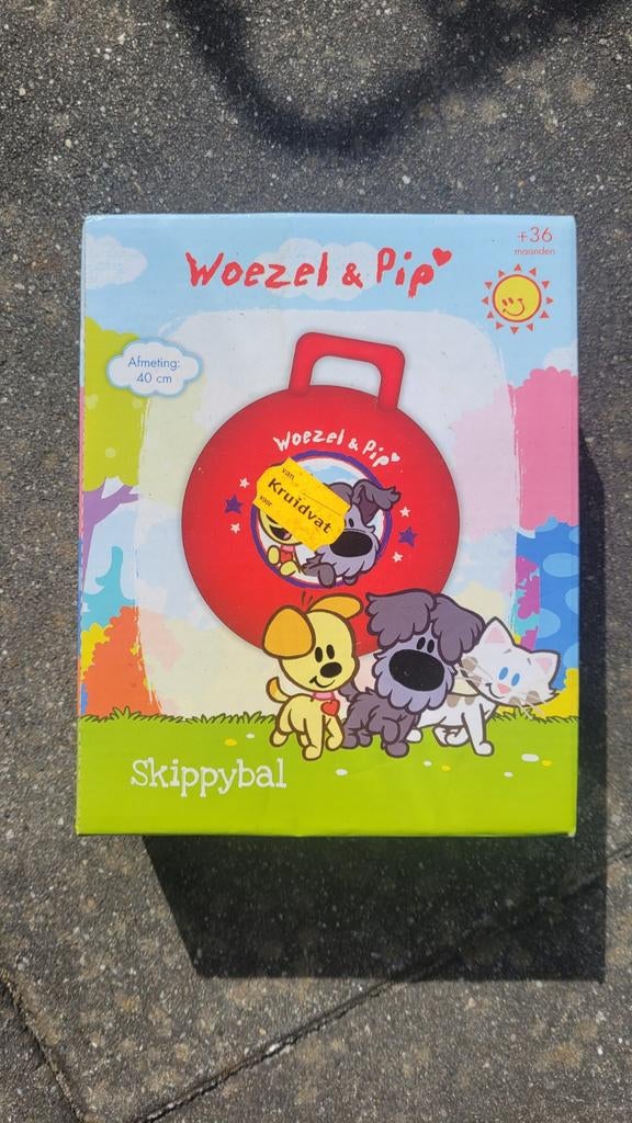 Skippybal woezel en pip - nieuw in doos, Ophalen of Verzenden, Nieuw