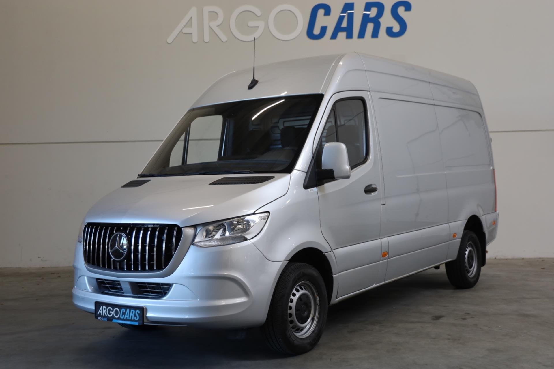 Mercedes-Benz Sprinter 314 CDI L2/H2 GRIJS CRUISE CONTROL CA, Dealer onderhouden, Gebruikt, Zwart, Bedrijf