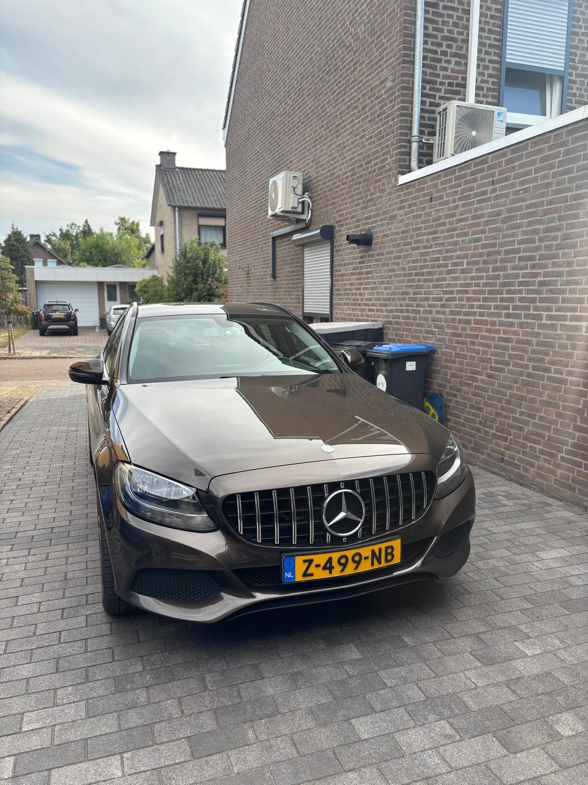 Mercedes-Benz C-Klasse C200 CDI 1.6 100KW Estate 2015 Bruin, 4 cilinders, Bruin, 1445 kg, 23 km/l