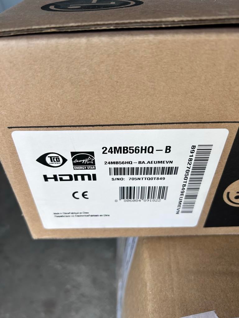 LG 24inch IPS LED Monitor - Nieuw in Doos, Ophalen, HDMI, IPS, Nieuw
