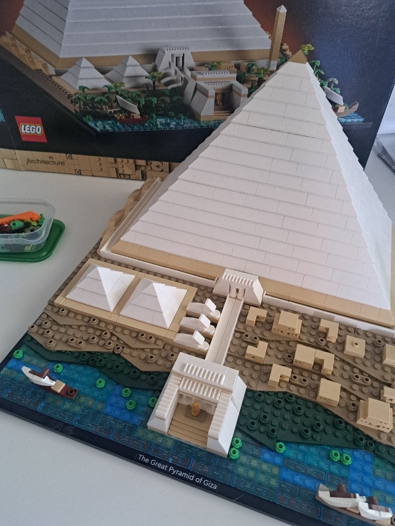 lego Architecture, Great pyramid of Giza, 21058, Lego, Compleet, Architecture, Ophalen of Verzenden
