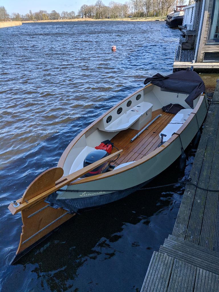Aluminium Rietland Sloep 6.50 – 7.25  Van Vossen, Watersport en Boten, Ophalen, Gebruikt, Aluminium, Buitenboordmotor