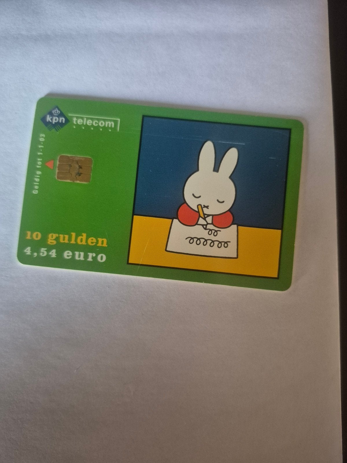 KPN Telecom telefoonkaart Nijntje 10 gulden, Verzamelen, Telefoonkaarten, Ophalen of Verzenden