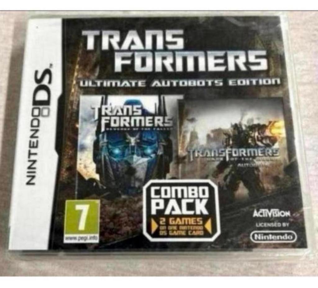 Nintendo DS TRANSFORMERS Ultimate Autobots Edition COMBO pak, Spelcomputers en Games, Games | Nintendo DS, Avontuur en Actie, 1 speler