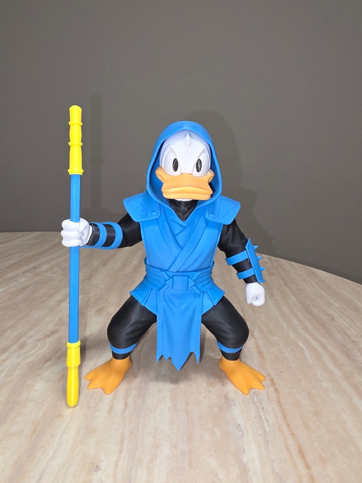 Donald Duck als Sub-Zero 3D geprint beeld - 21 cm, Verzamelen, Ophalen of Verzenden, Nieuw
