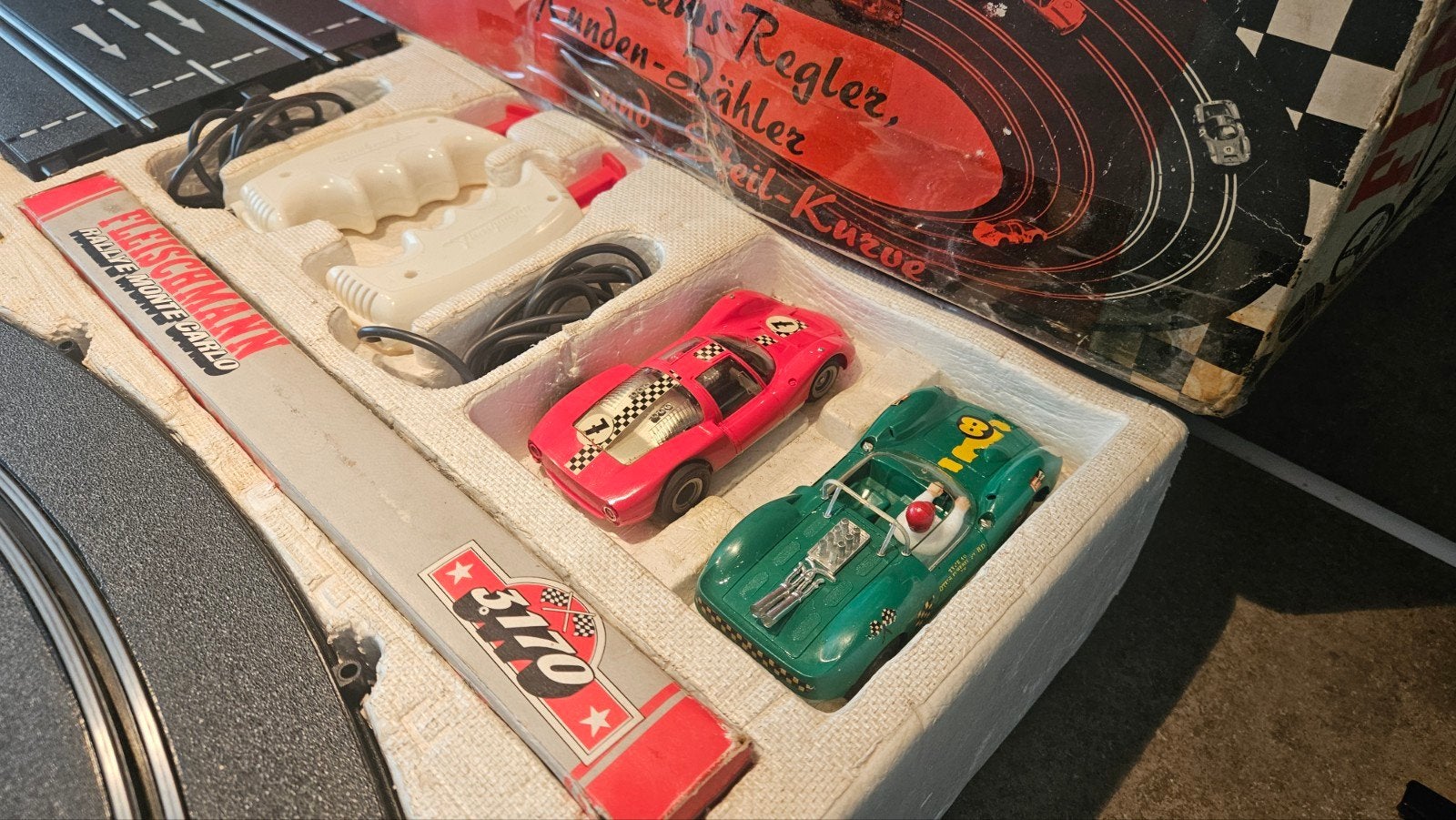 Fleishmann 3015 Auto Rallye racebaan 45 baandelen, Racebaan, Fleischmann, Zelf te bouwen, Ophalen of Verzenden