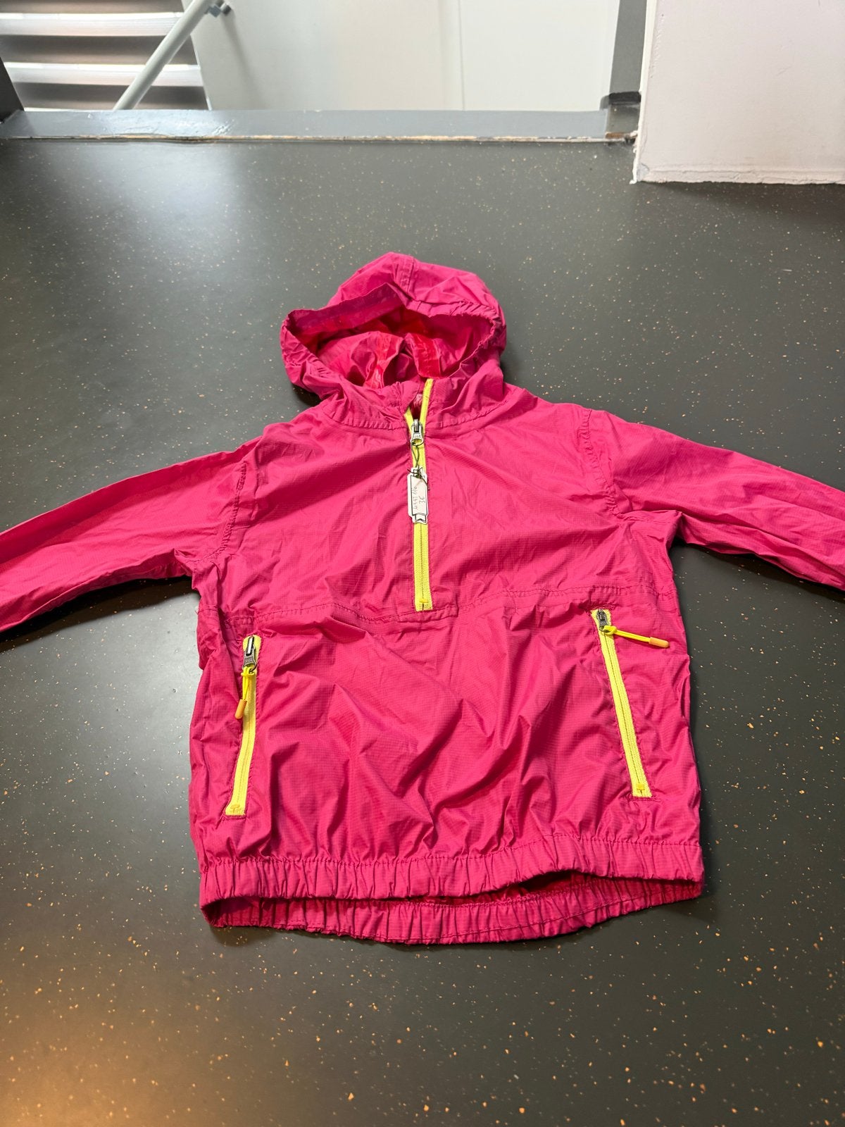Roze regenjas maat 116 voor kinderen, Ophalen of Verzenden, Gebruikt, Meisje, Jas