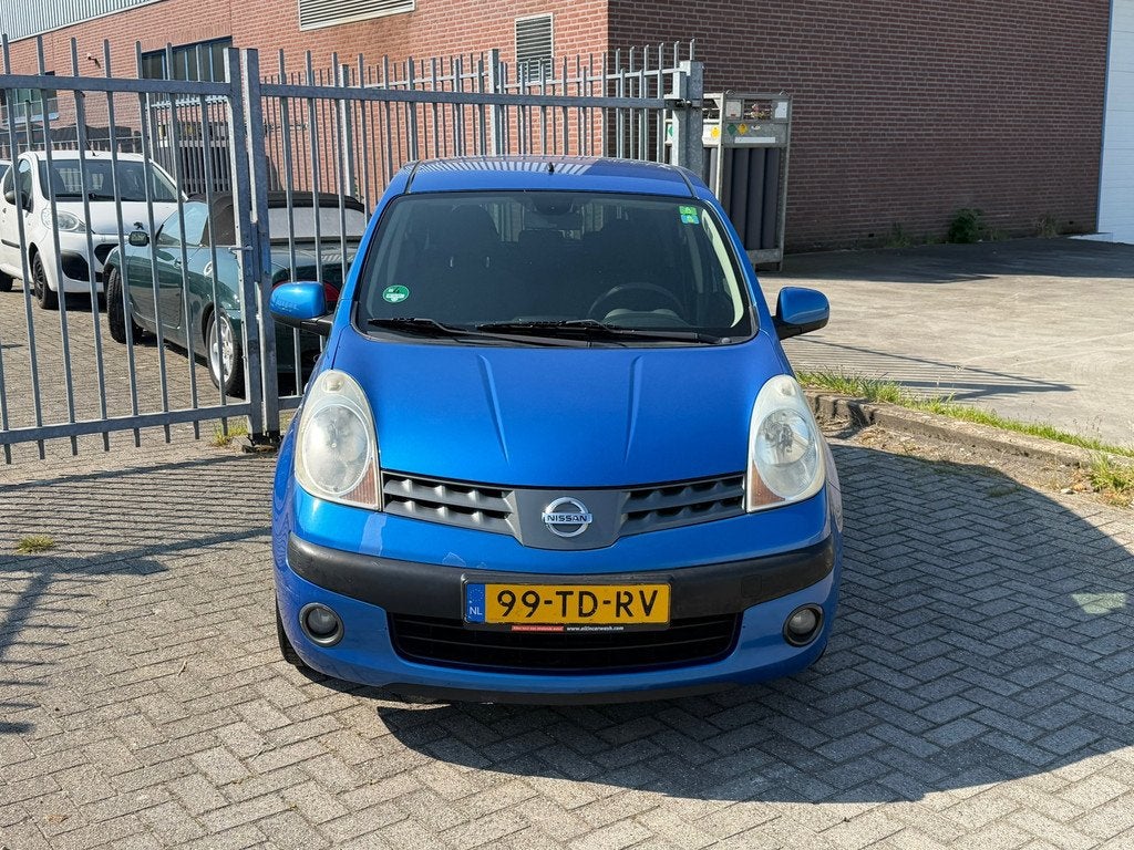 Nissan Note 1.6 First Note 5 deurs hoge instap! NL AUTO NAP!, Auto's, Nissan, Voorwielaandrijving, Gebruikt, Zwart, 4 cilinders