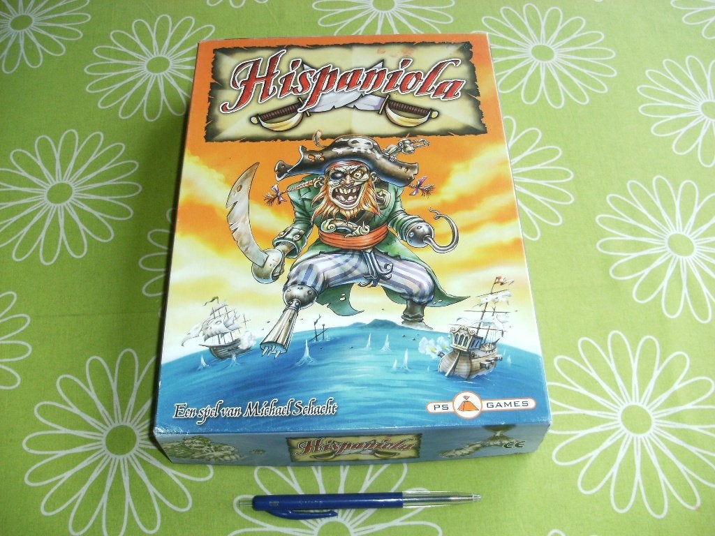 Hispaniola - een spannend piratenspel, Een of twee spelers, Ophalen of Verzenden, Zo goed als nieuw