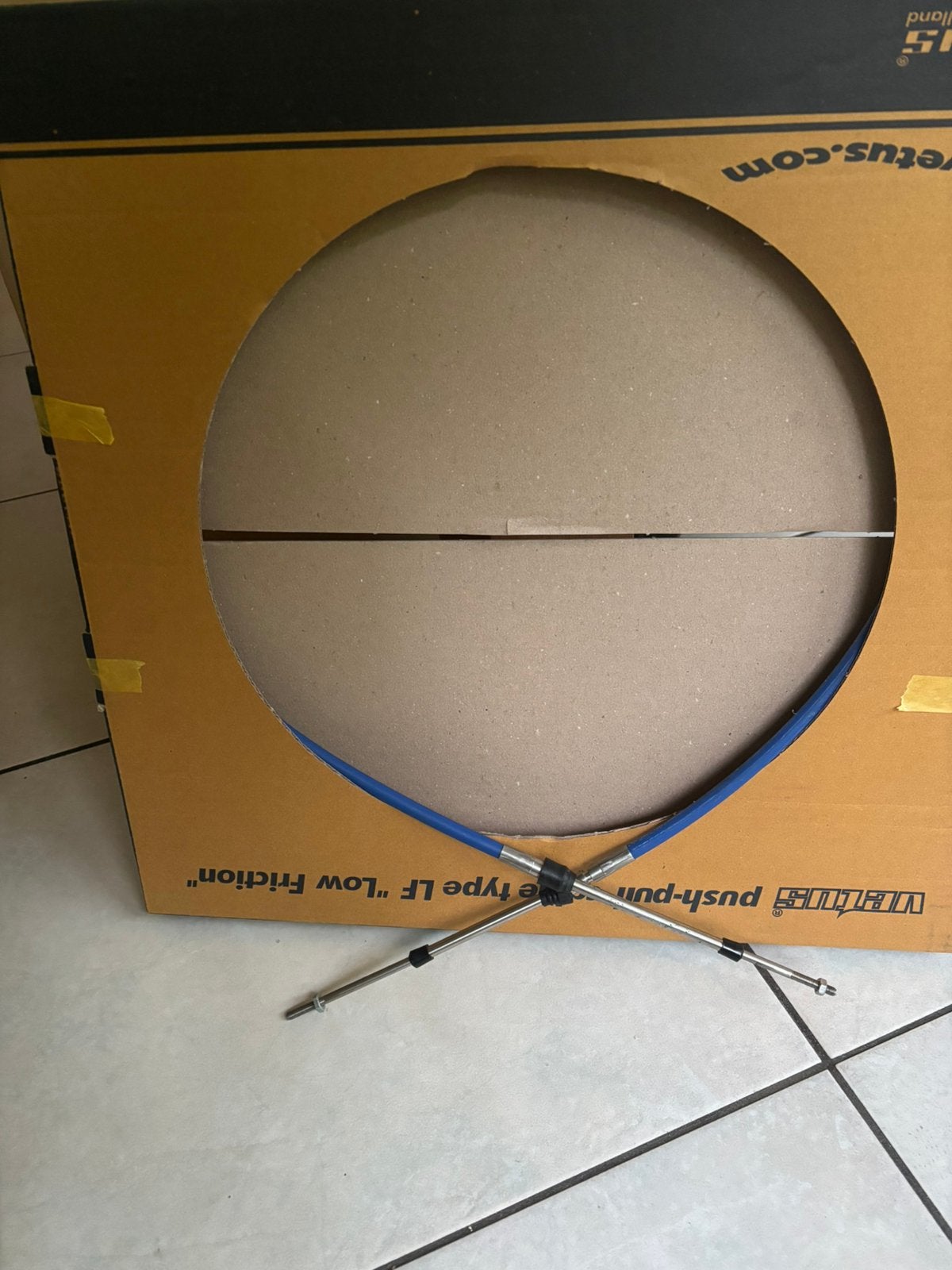 VETUS push-pull kabel van 4,5mtr, Watersport en Boten, Ophalen of Verzenden, Nieuw, Motor en Techniek