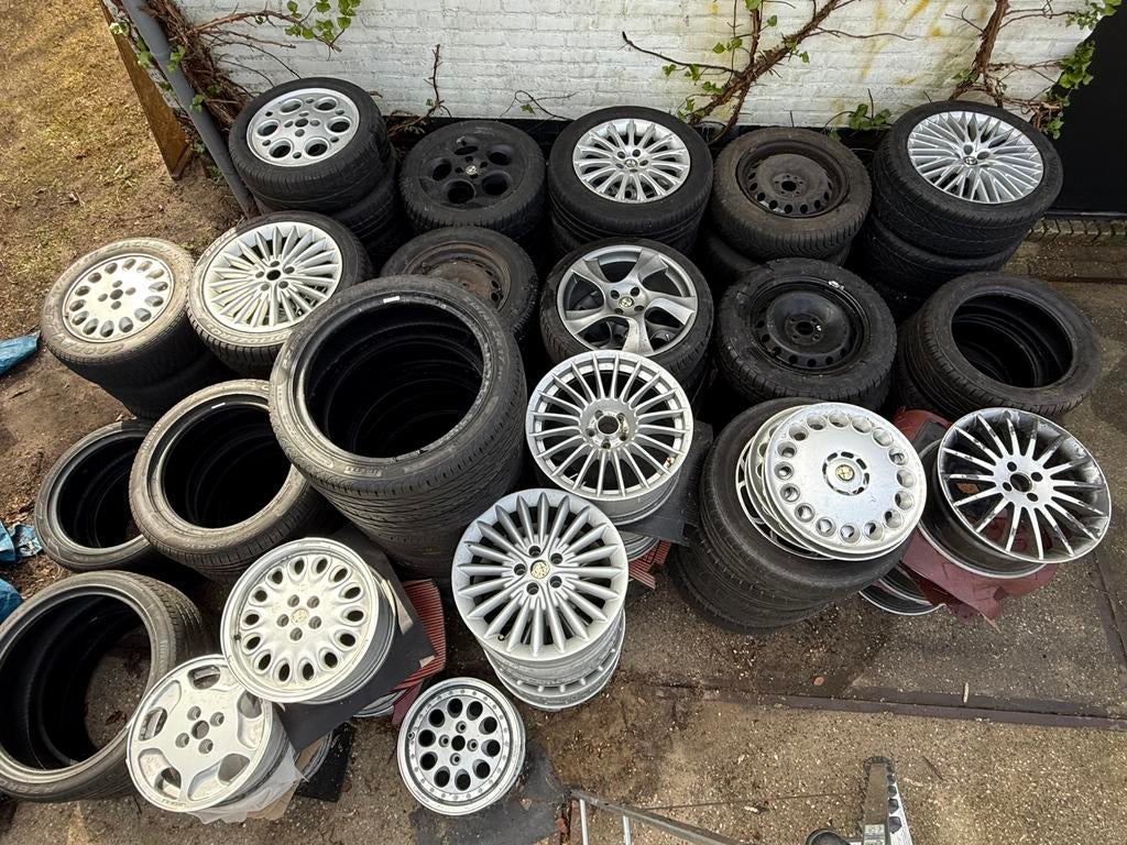 Alfa Romeo wielen, velgen en banden, Auto-onderdelen, Overige Auto-onderdelen, Alfa Romeo, Ophalen