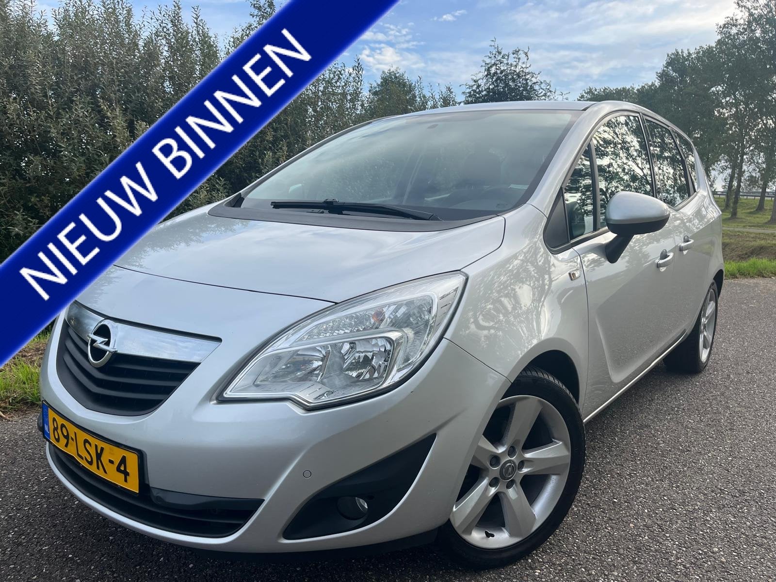 Opel Meriva 1.4 Turbo | Airco | Cruise | Parkeersens.| Trekh, Voorwielaandrijving, Euro 5, Gebruikt, 680 kg