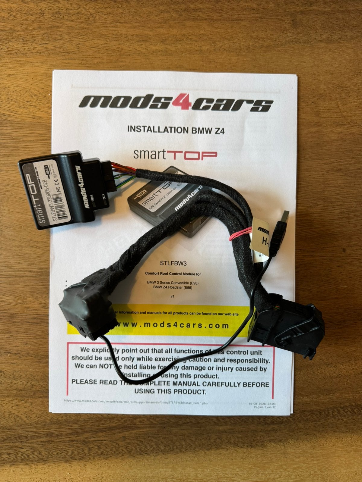 SmartTop voor BMW Z4 (E89) en 3-series (E93), Ophalen of Verzenden, Zo goed als nieuw