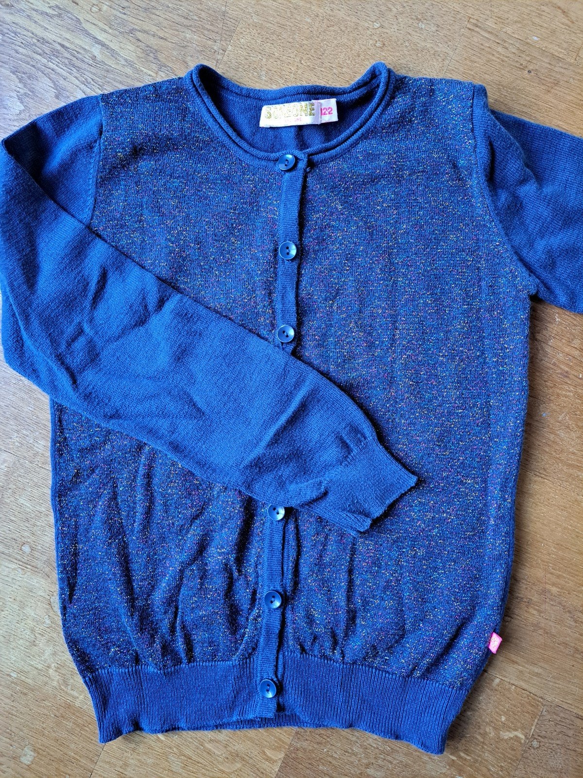 Someone vestje maat 122 meisje met glitter, Ophalen, Gebruikt, Meisje, Trui of Vest