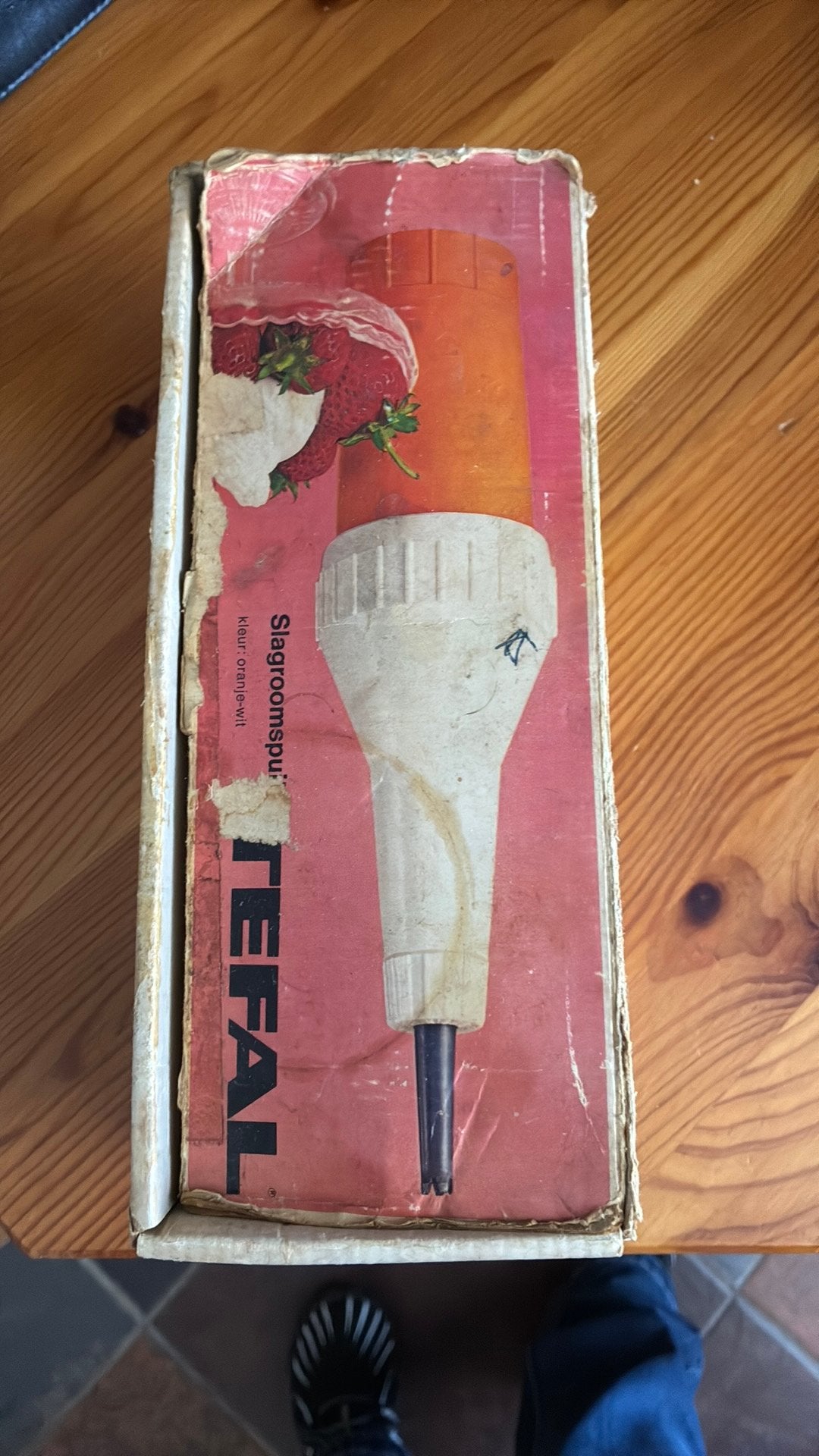 Tefal slagroomspuit uit de oude doos, Ophalen of Verzenden, Gebruikt