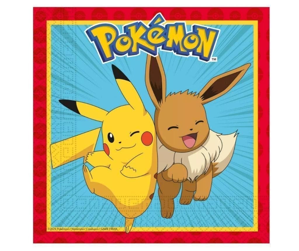 Pokemon Feestartikelen / Versiering Kinderfeestje - Pikachu, Verjaardag, Nieuw, Ophalen of Verzenden, Nvt