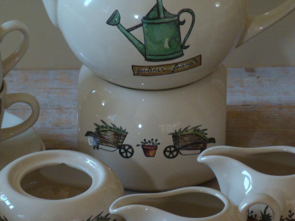 Servies, Jet (by Ter Steege), GARDENER FRIENDS, gaaf, Overige typen, Ophalen of Verzenden, Zo goed als nieuw, Overige stijlen