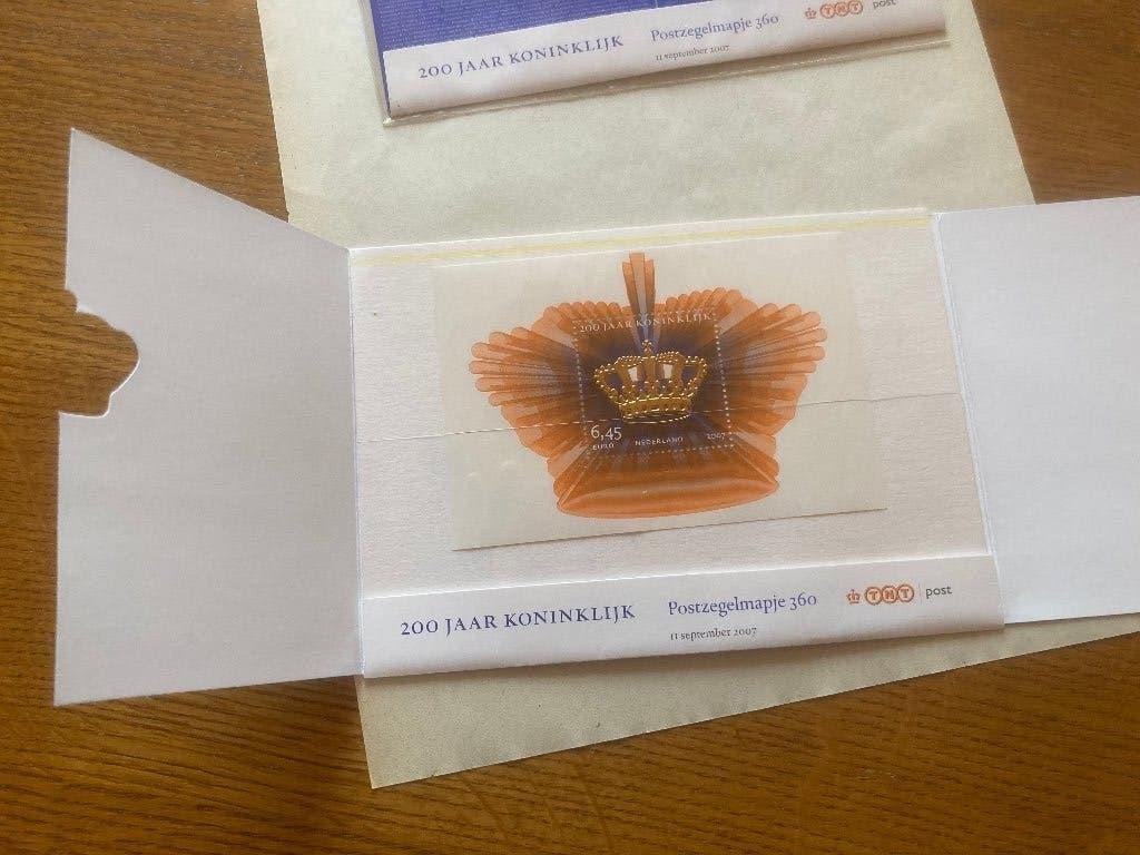 Postzegel Jubileum 200 jaar Koninkrijk, Postzegels en Munten, Postzegels | Nederland, Ophalen of Verzenden, Na 1940, Postfris