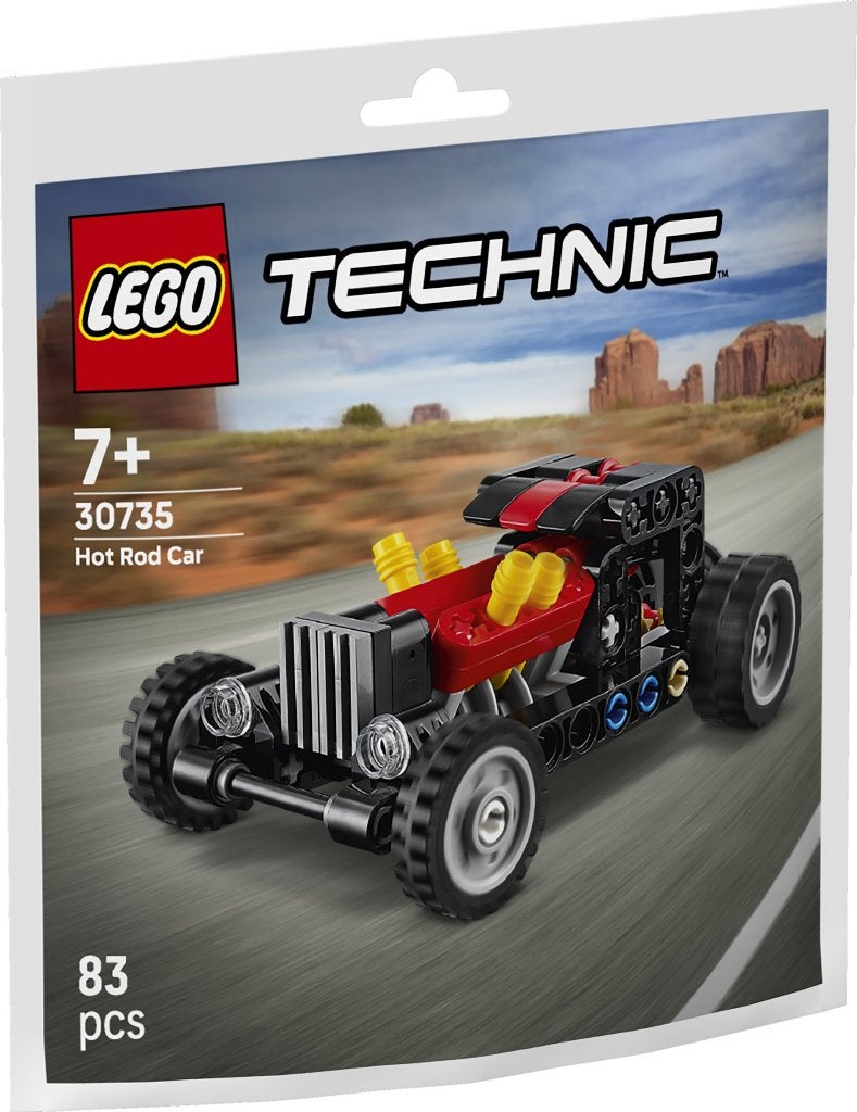 LEGO 30735 Technic Hot rod-auto (PolyBag) 83 delig, Lego, Nieuw, Ophalen of Verzenden, Technic