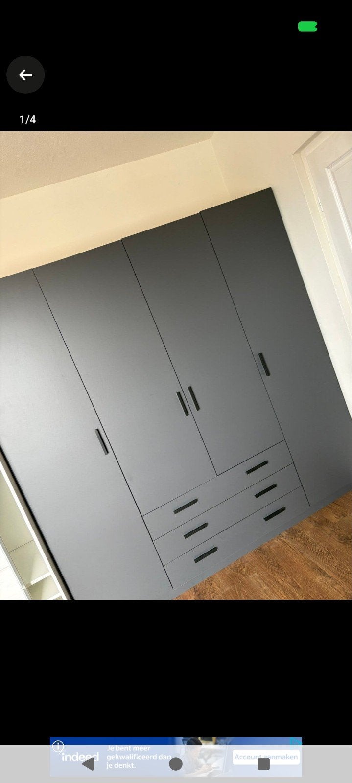 te koop zgan de Zgan hang legkast 200x196x50, Ophalen, 50 tot 100 cm, Zo goed als nieuw, 150 tot 200 cm